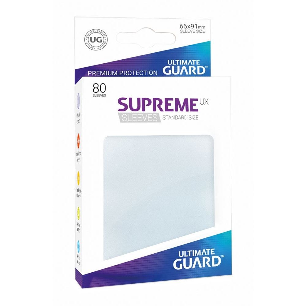 Image for Gloss Frosted Sleeve - Supreme UX Sleeves (80-Pack) - Card Sleeves