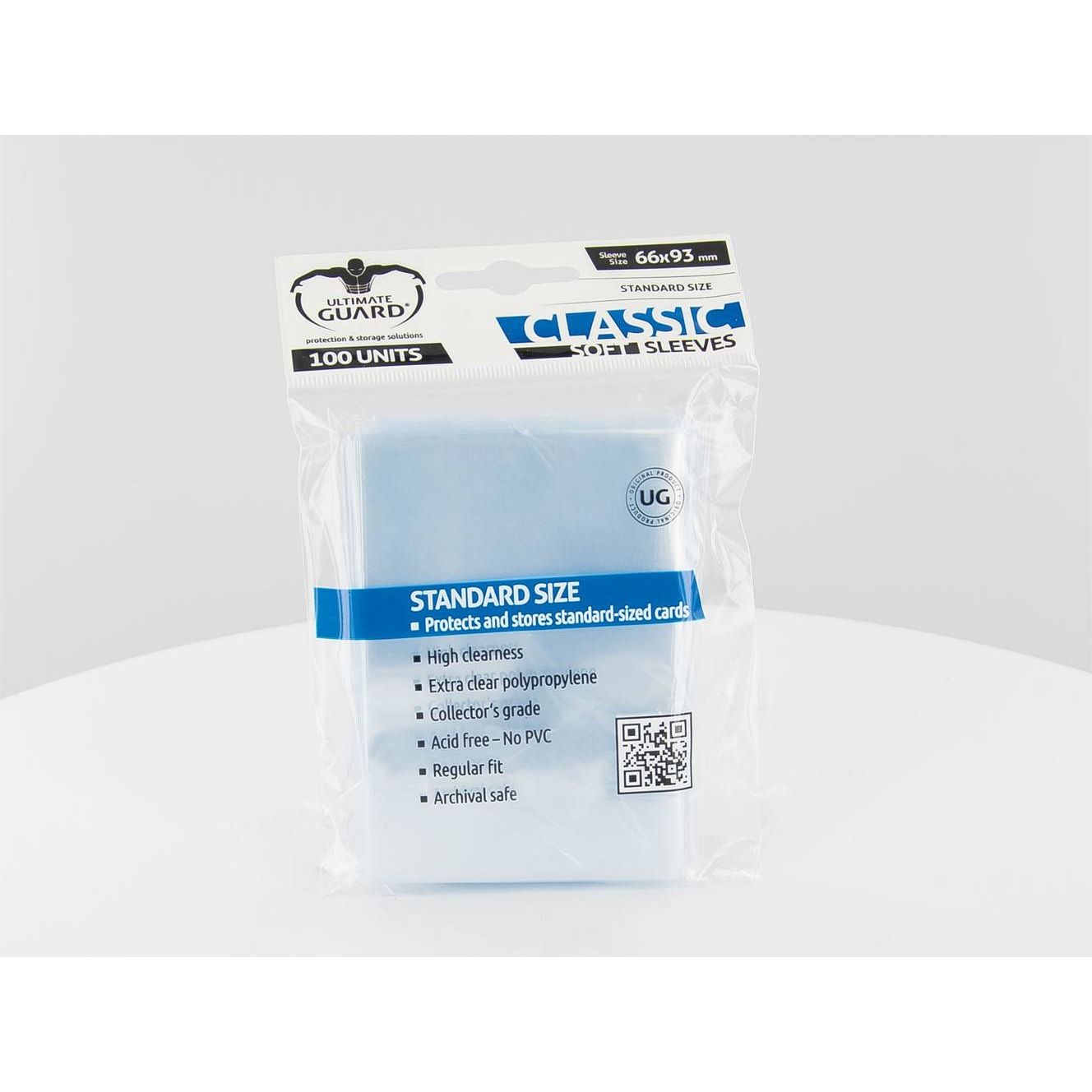 Image for Gloss Sleeve - Classic Soft Sleeves Clear (100-Pack) - Card Sleeves