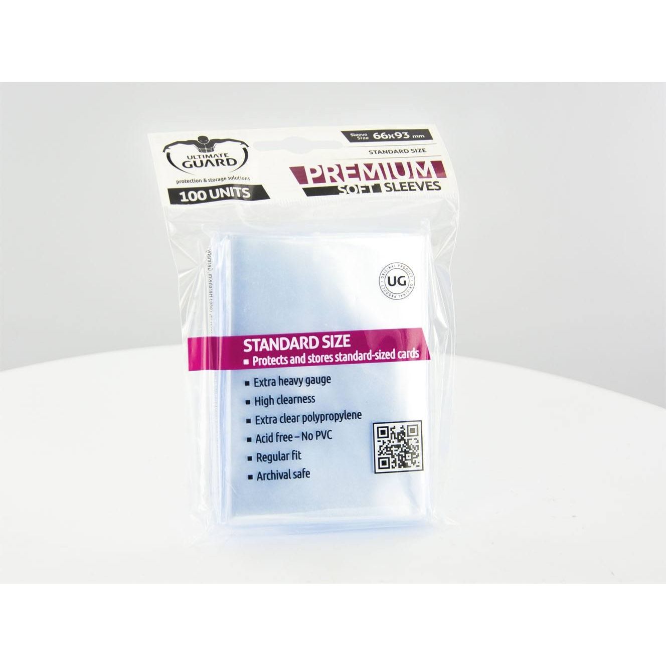 Image for Gloss Sleeve - Premium Soft Sleeves Clear (100-Pack) - Card Sleeves