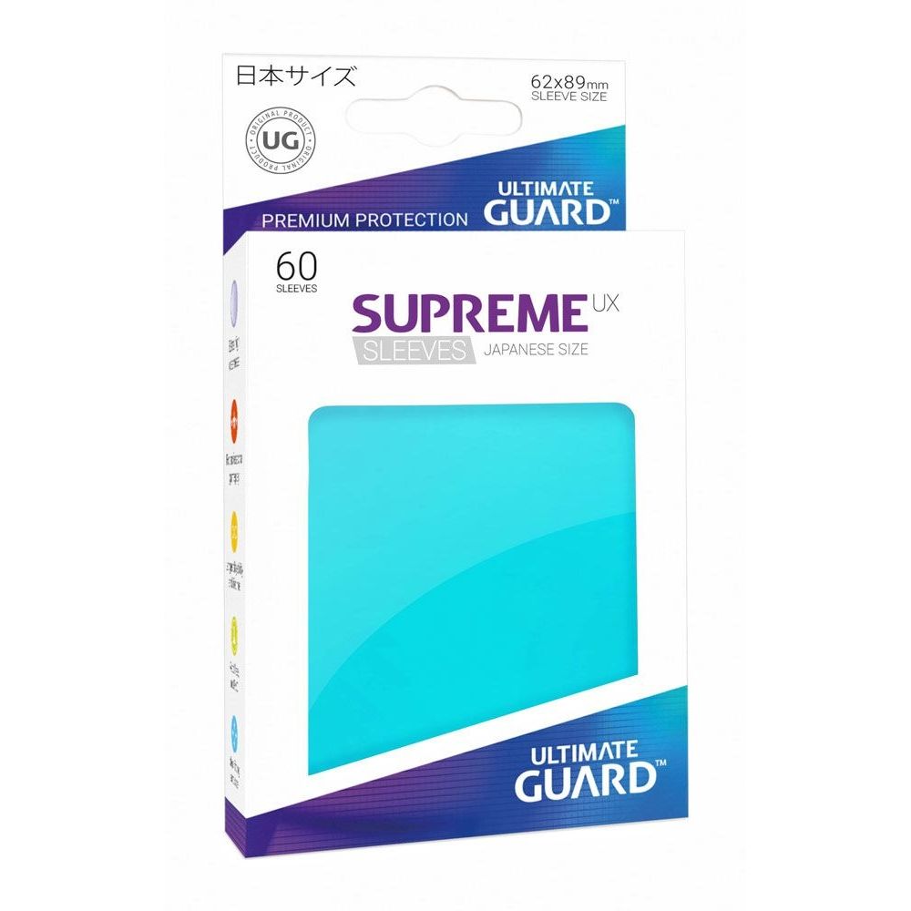 Image for Gloss Sleeve - Supreme UX Sleeves Japanese Aquamarine (60-Pack) - Card Sleeves