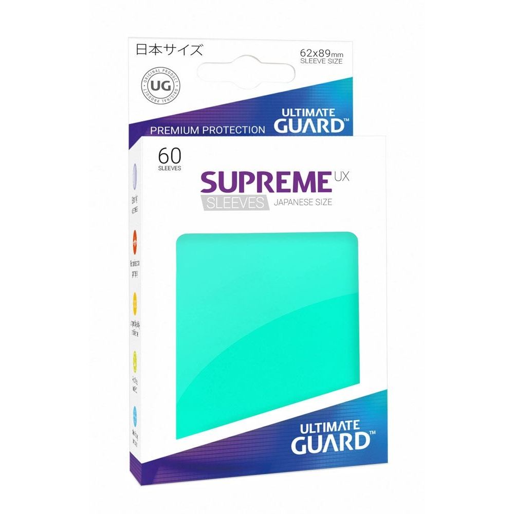 Image for Gloss Sleeve - Supreme UX Sleeves Japanese Turquoise (60-Pack) - Card Sleeves