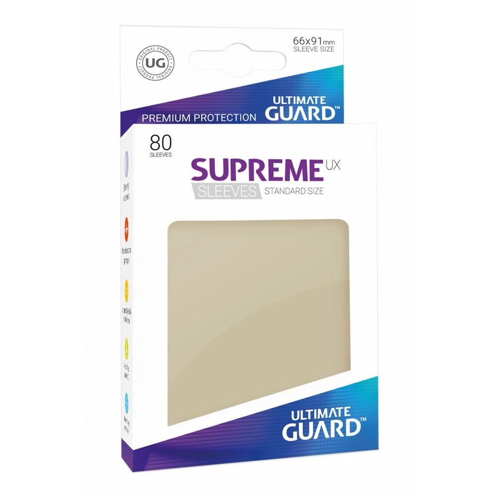Image for Gloss Sleeve - Supreme UX Sleeves Sand (80-Pack) - Card Sleeves