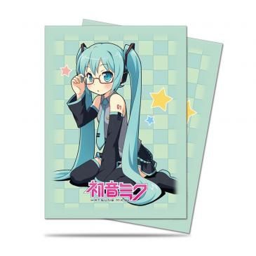 Image for Hatsune Miku: Hatsune Miku Megane Deck Protector (50-Pack) - Card Sleeves