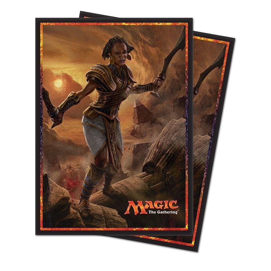 Image for Hour of Devastation, Samut, the Tested Deck Protector sleeves (80-Pack) - Card Sleeves