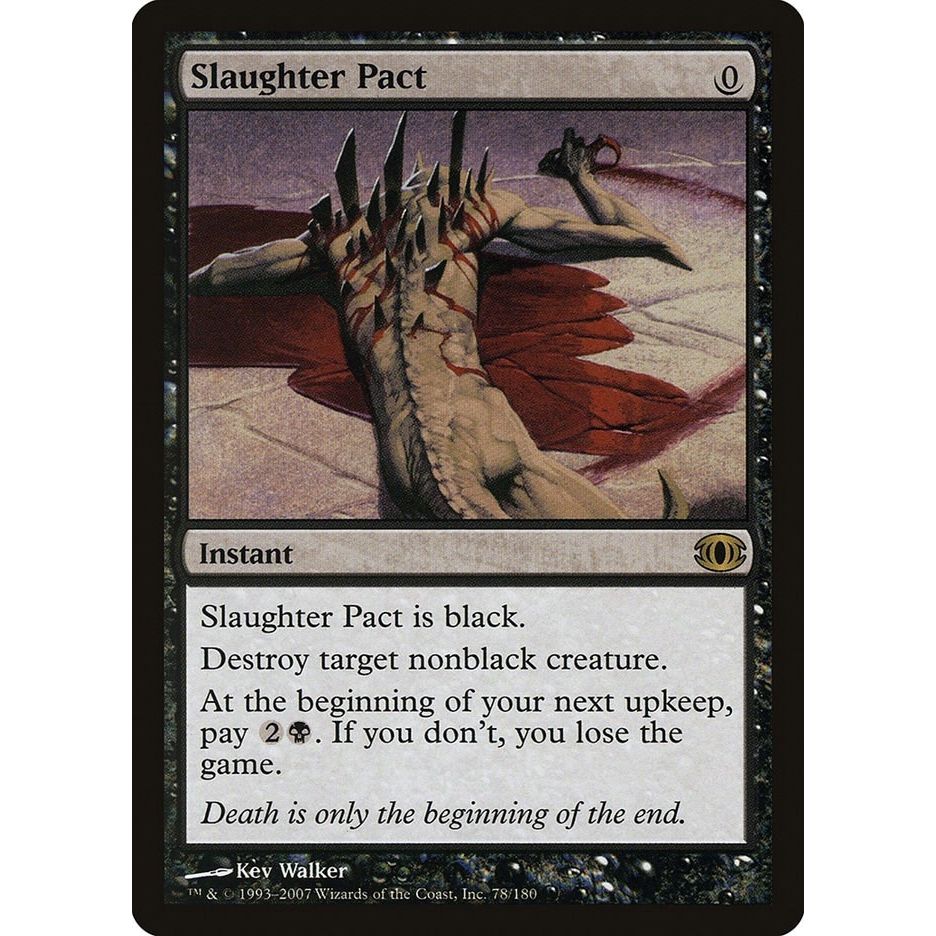 Image for Slaughter Pact (78) (FUT) - Magic: The Gathering