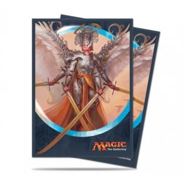 Image for Kaladesh Angel of Invention Standard Deck Protector sleeves for Magic (80-Pack) - Card Sleeves