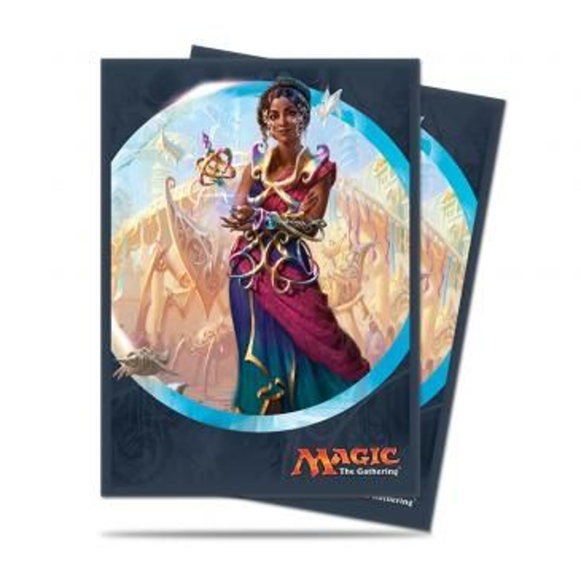 Image for Kaladesh Saheeli Rai Standard Deck Protector sleeves for Magic (80-Pack) - Card Sleeves