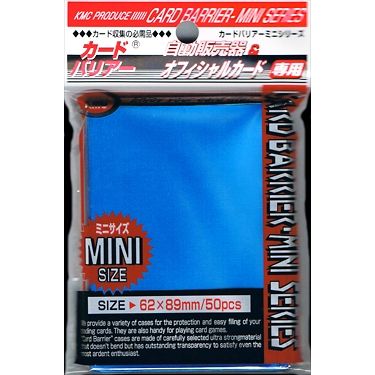 Image for KMC Card Barrier - Mini Series - Metallic Blue (50-Pack) - Card Sleeves
