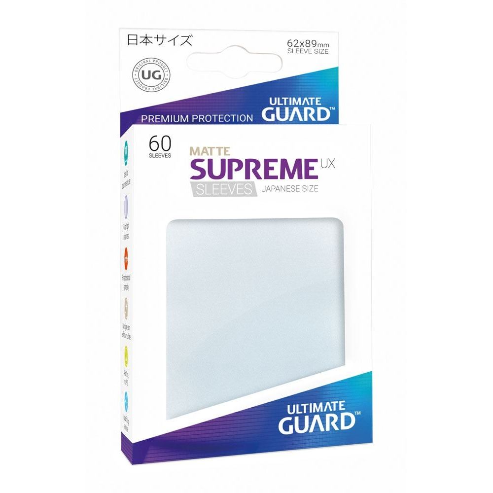 Image for Matte Frosted Sleeve - Supreme UX Sleeves Japanese (60-Pack) - Card Sleeves
