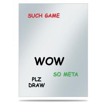 Image for Memes: WOW Sleeve Covers (50-Pack) - Card Sleeves