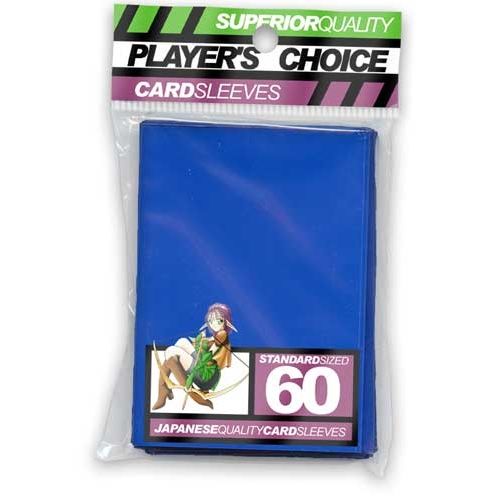 Image for Player's Choice Standard Card Sleeves - Blue (60-Pack) - Card Sleeves