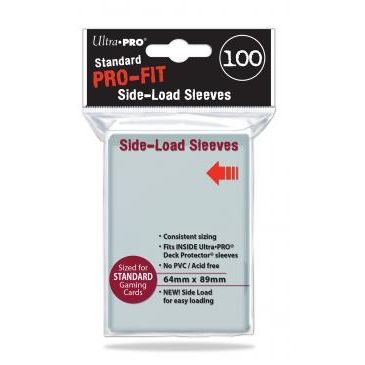 Image for PRO-Fit Standard Side Load Deck Protectors (100-Pack) - Card Sleeves