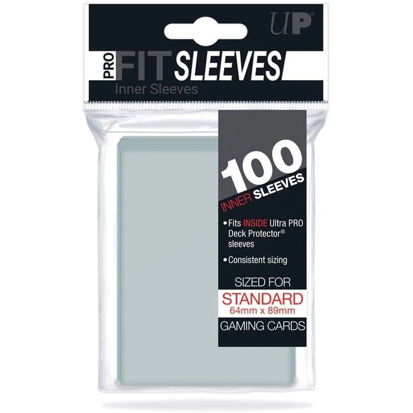 Image for PRO-Fit Standard Size Deck Protectors (100-Pack) - Card Sleeves