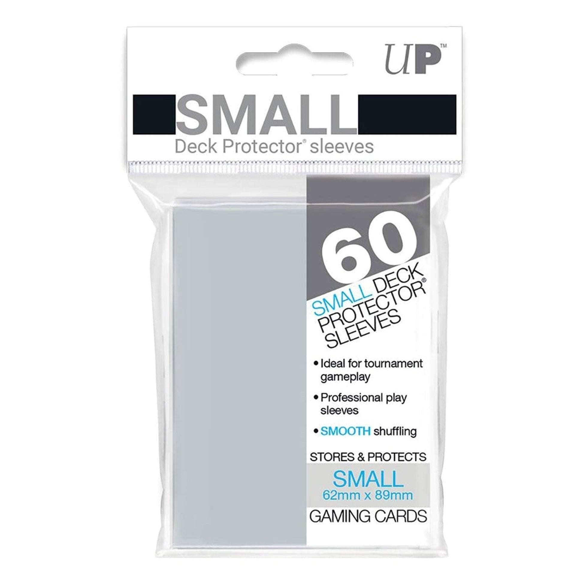 Image for Small Deck Protectors - Clear (60-Pack) - Card Sleeves