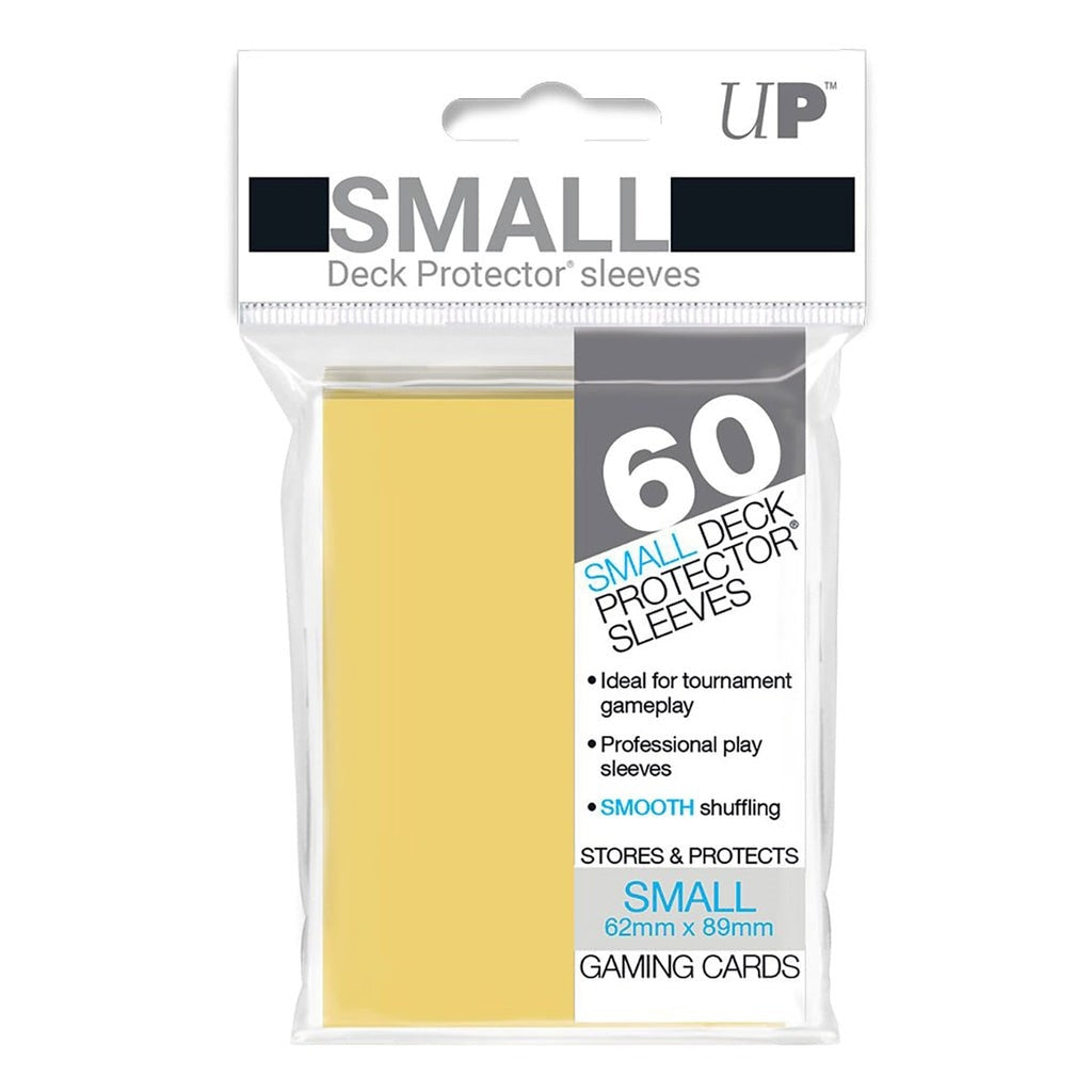 Image for Small Deck Protectors - Yellow (60-Pack) - Card Sleeves