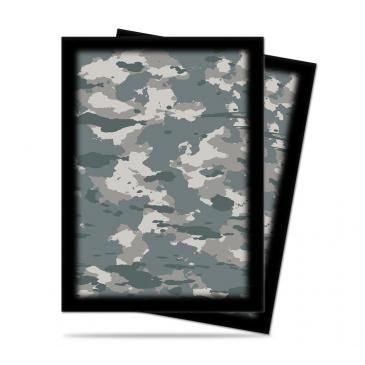 Image for Standard Deck Protectors - Arctic Camo (50-Pack) - Card Sleeves