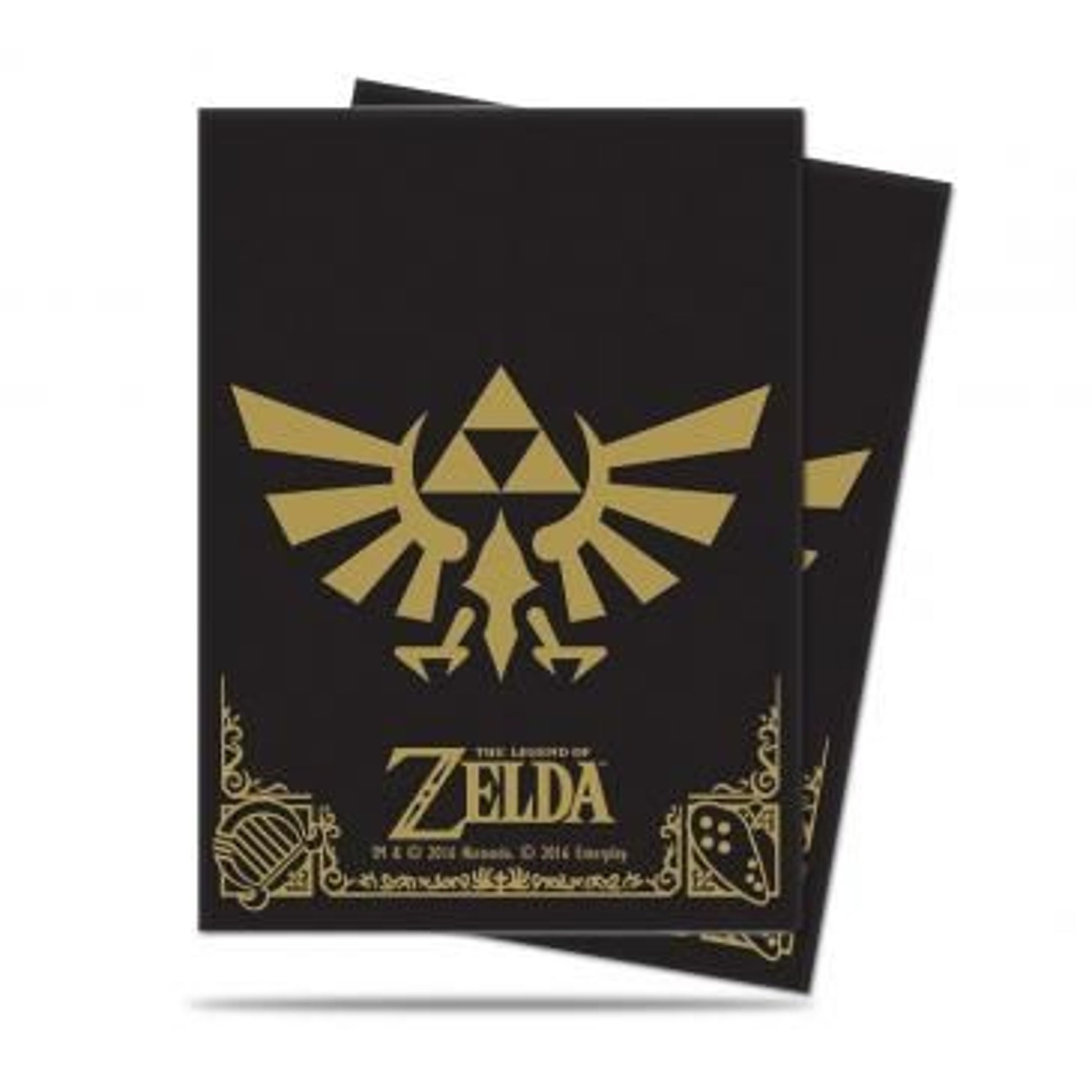 Image for The Legend of Zelda: Black & Gold Deck Protector sleeves (65-Pack) - Card Sleeves