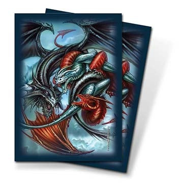 Image for Trinity Dragon Multi Small Deck Protectors by Monte Moore (60-Pack) - Card Sleeves