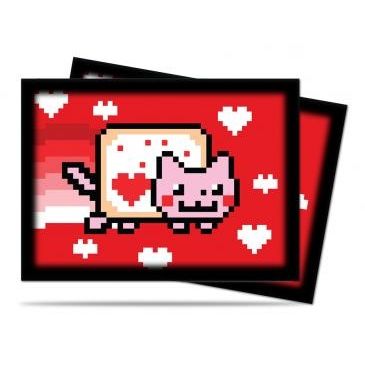Image for ValentNyan Cat Standard Deck Protectors (50-Pack) - Card Sleeves