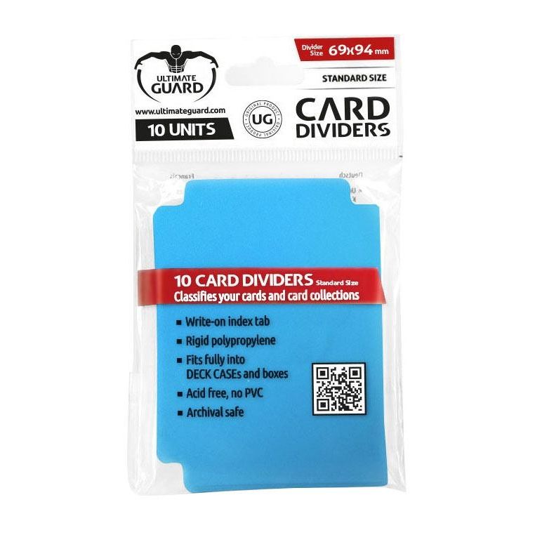 Image for Card Dividers Standard - Blue (10-Pack) - Collectible Storage