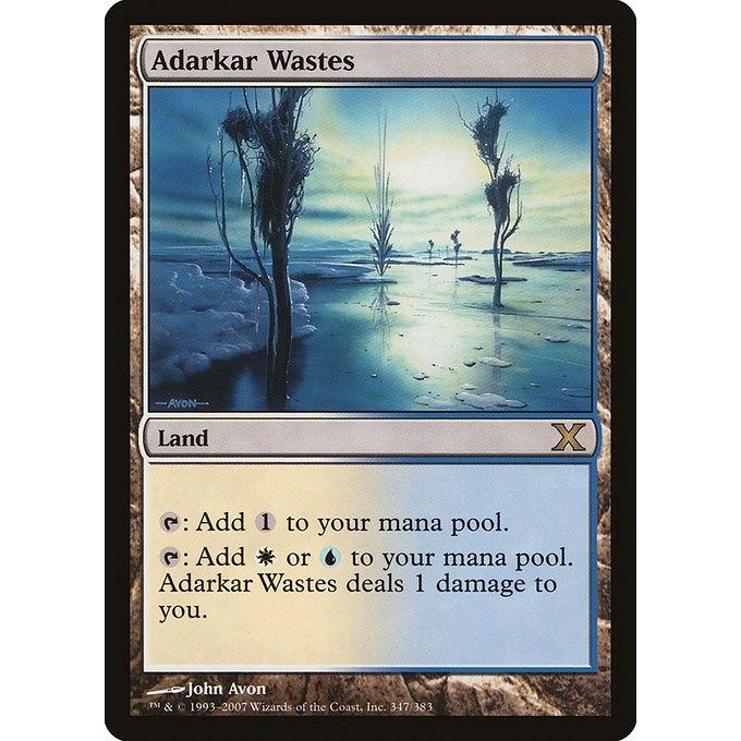 Image for Adarkar Wastes (347) (10E) - Magic: The Gathering