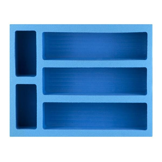 Image for Collectible Card Foam Compartment Tray - Large (w/ 8 dividers) (Classic Blue) - Collectible Storage