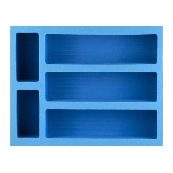 Image for Collectible Card Foam Compartment Tray - Large (w/ 8 dividers) (Classic Blue) - Collectible Storage