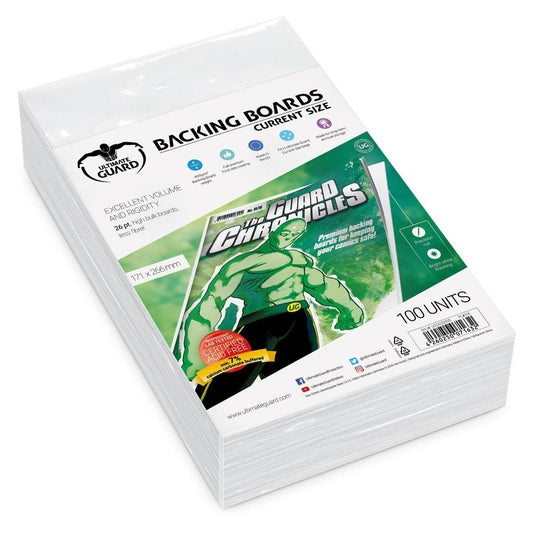 Image for Comic Backing Boards - Current (100-Pack) - Collectible Storage