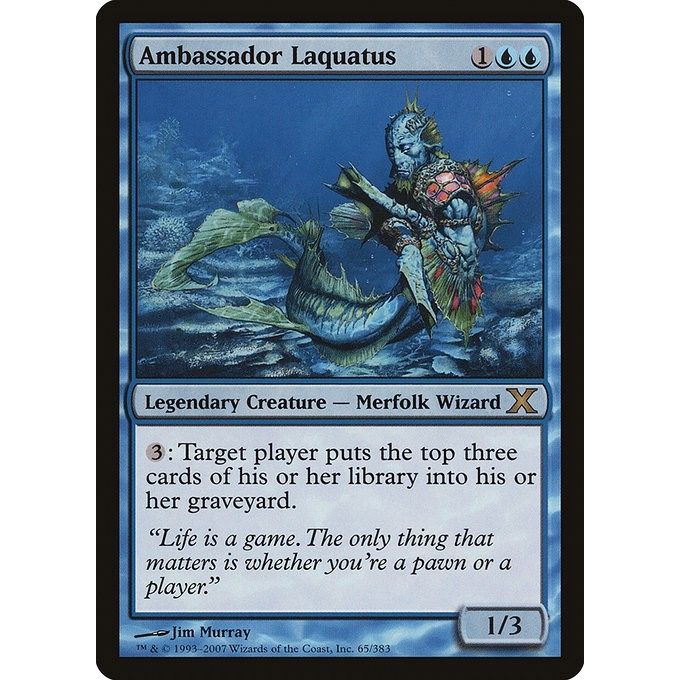 Image for Ambassador Laquatus (65) (10E) - Magic: The Gathering