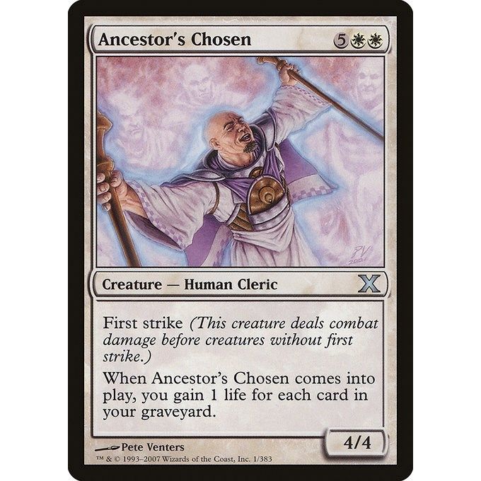 Image for Ancestor's Chosen (1) (10E) - Magic: The Gathering