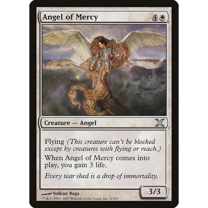 Image for Angel of Mercy (2) (10E) - Magic: The Gathering