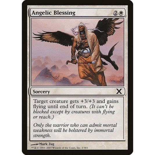 Image for Angelic Blessing (3) (10E) - Magic: The Gathering