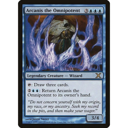 Image for Arcanis the Omnipotent (66) (10E) - Magic: The Gathering
