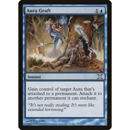 Image for Aura Graft (67) (10E) - Magic: The Gathering