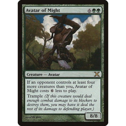 Image for Avatar of Might (251) (10E) - Magic: The Gathering