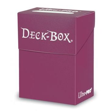 Image for Solid Color Deck Box - Blackberry - Deck Boxes