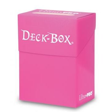 Image for Solid Color Deck Box - Bright Pink - Deck Boxes