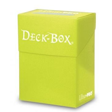 Image for Solid Color Deck Box - Bright Yellow - Deck Boxes