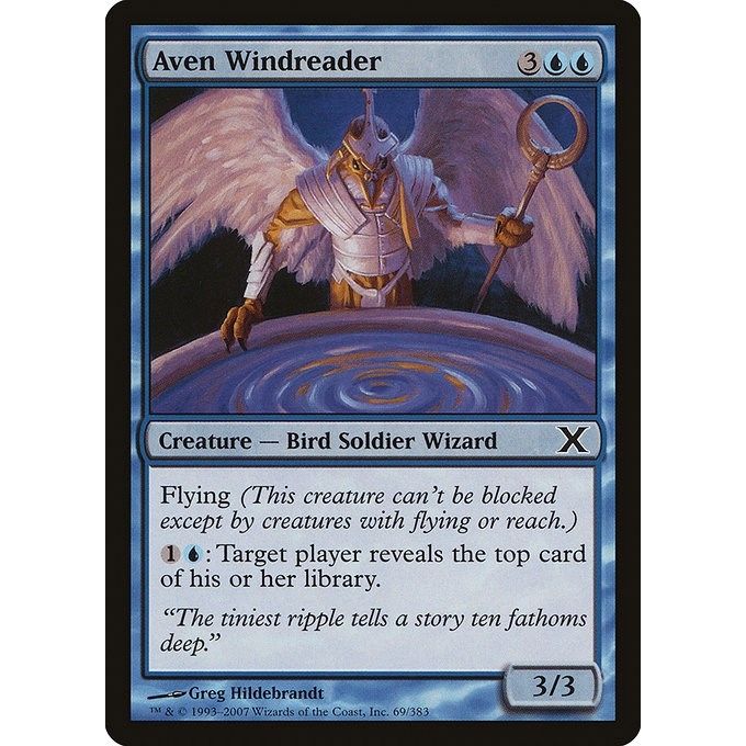 Image for Aven Windreader (69) (10E) - Magic: The Gathering