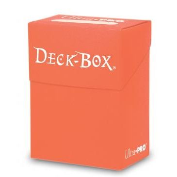 Image for Solid Color Deck Box - Peach - Deck Boxes