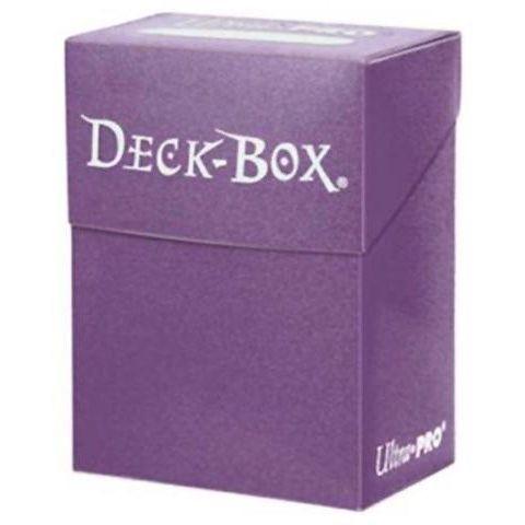 Image for Solid Color Deck Box - Purple - Deck Boxes
