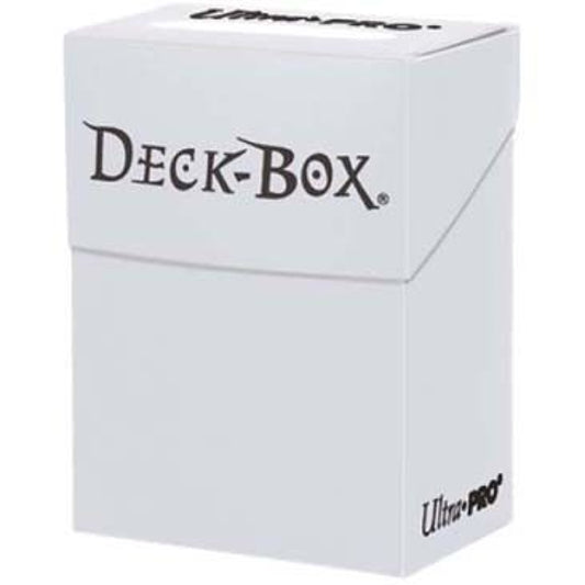 Image for Solid Color Deck Box - White - Deck Boxes