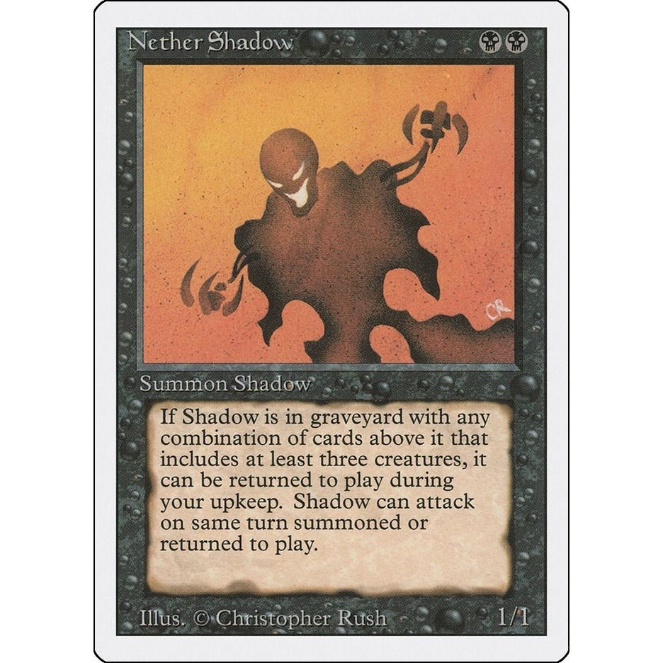 Image for Nether Shadow (3ED) - Magic: The Gathering