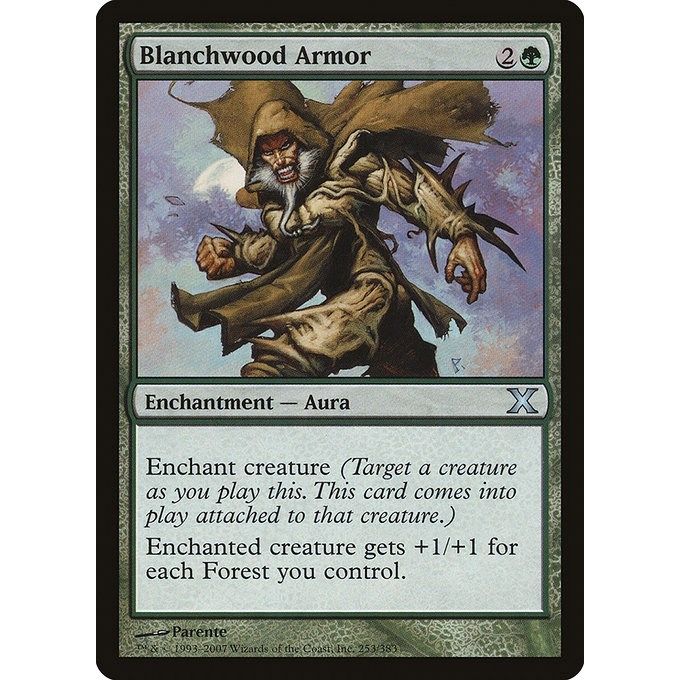 Image for Blanchwood Armor (253) (10E) - Magic: The Gathering
