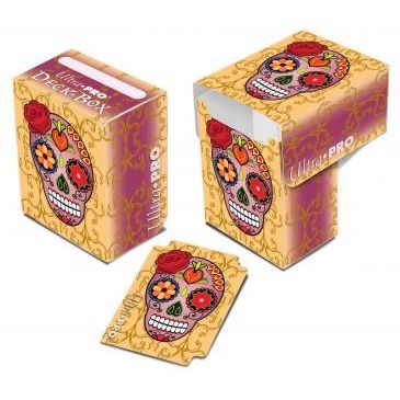 Image for Dia De Los Muertos Pink Skull Deck Box - Deck Boxes