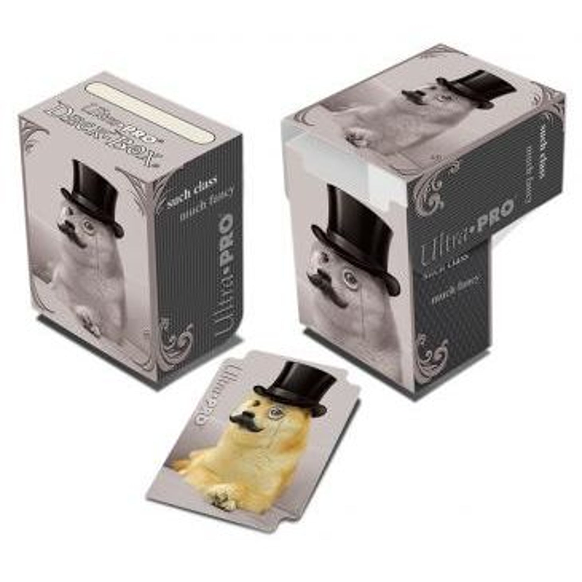 Image for Doge Such Class! Much Fancy! Full-View Deck Box - Deck Boxes