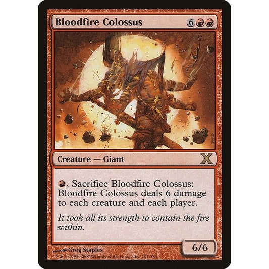 Image for Bloodfire Colossus (191) (10E) - Magic: The Gathering