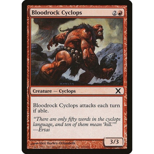Image for Bloodrock Cyclops (192) (10E) - Magic: The Gathering