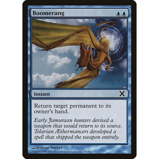Image for Boomerang (70) (10E) - Magic: The Gathering