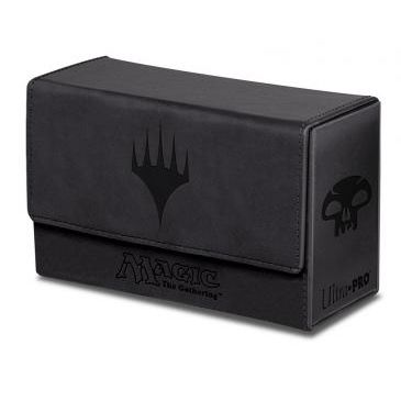 Image for Dual Flip Box - Black Mana for Magic (Matte Finish) - Deck Boxes